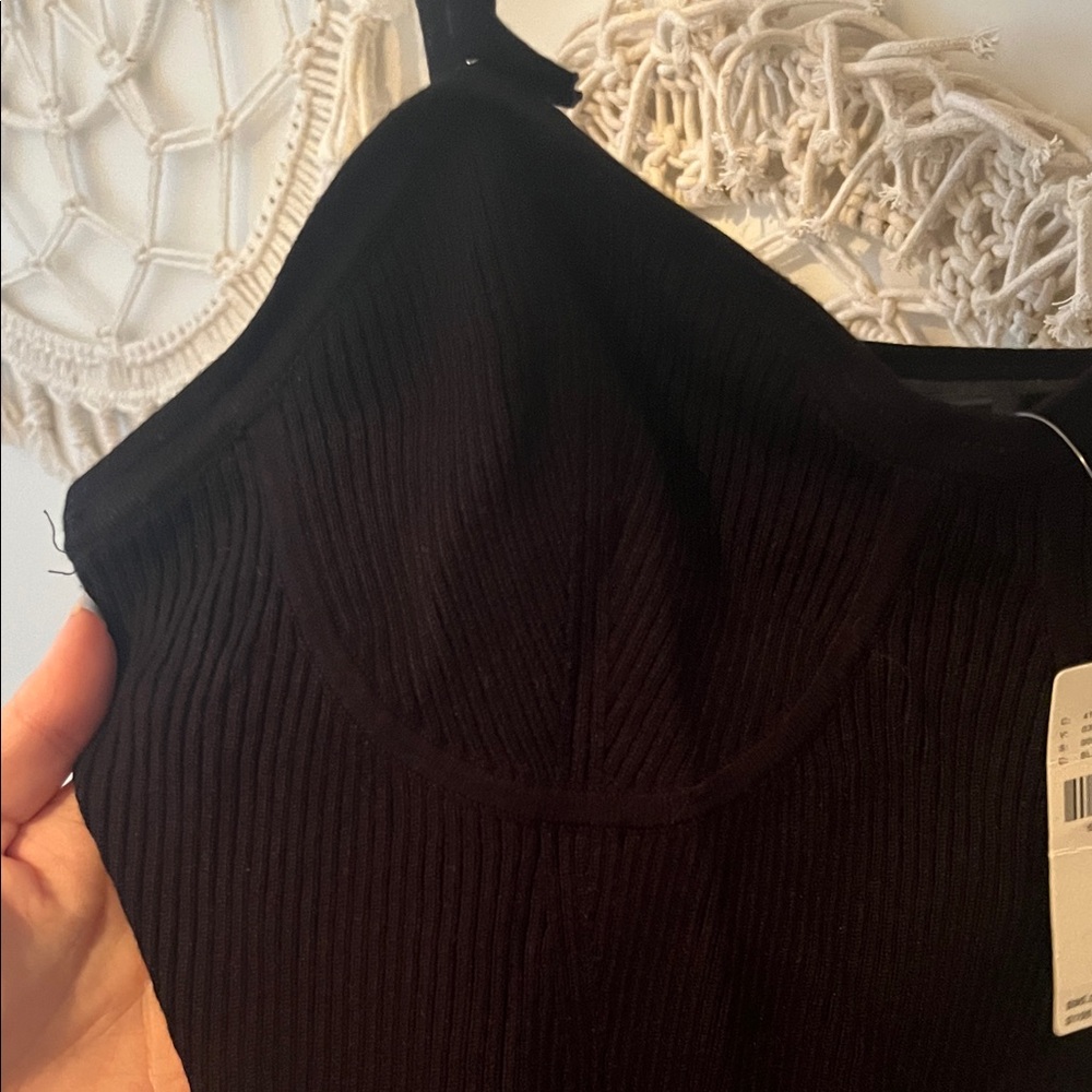 Anthropologie Black Bodysuit - Picture 2 of 2